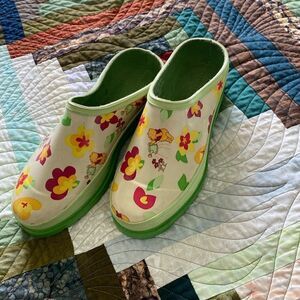 🌞 WINNIE The Pooh Gardening Steel Shank Rubber Clogs Women's Shoes